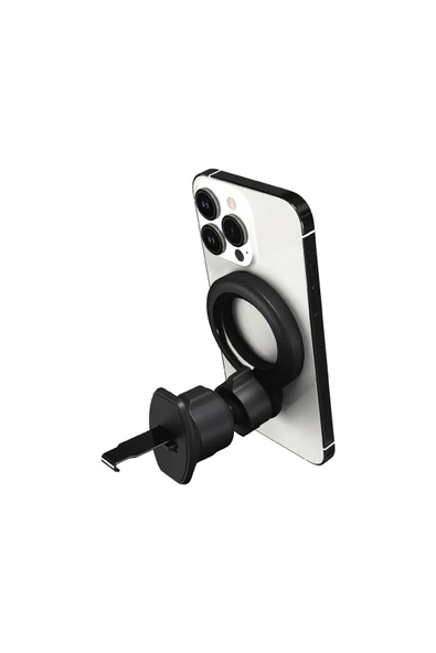 Fulltech Fhd12 Magsafe Uyumlu 360° Döner Mıknatıslı Araç Içi Telefon Tutucu - 4