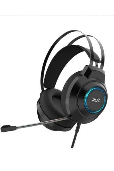Blic 3,5 mm Led Işıklı Gaming Oyuncu Mikrofonlu Kulaklık
