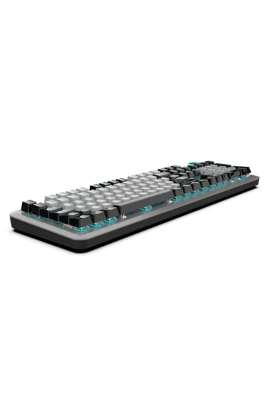 NIGHTSILVER Astra Red Kırmızı Switch Pbt Keycaps Çift Renk Gaming Mekanik Oyuncu Klavyesi Türkçe Q - 2