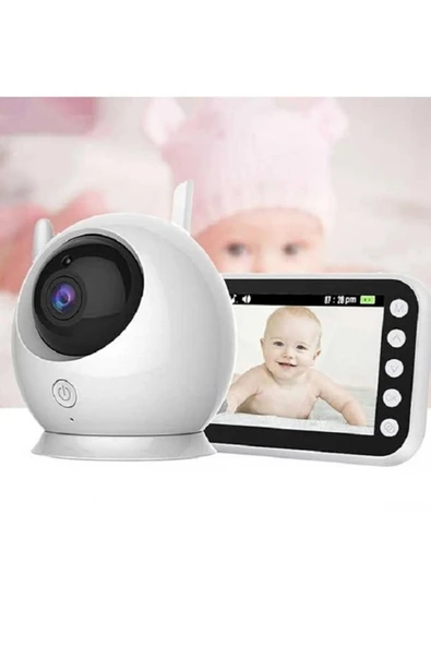 Sarftech Blm-34 Gece Görüş Sesli Telsiz Görüntülü Kablosuz Güvenlik Kamera Bebek Monitörü