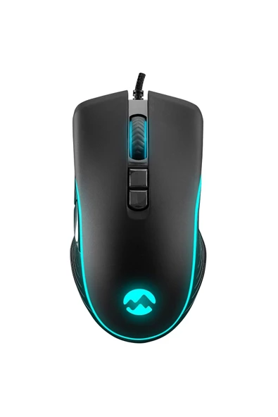 Everest SM-G56 CORAX Usb Siyah 7D Optik 7200dpi LED Işıklı Gaming Oyuncu Mouse - 2