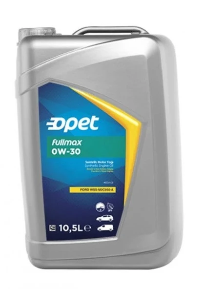 Opet Fullmax 0W-30 10.5 lt Sentetik Motor Yağı