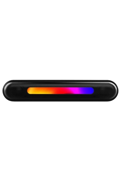 Sarftech RGB Led Işıklı Şarjlı Bluetooth Soundbar Hoparlör  PC/Tablet/Telefon Uyumlu Hoparlör