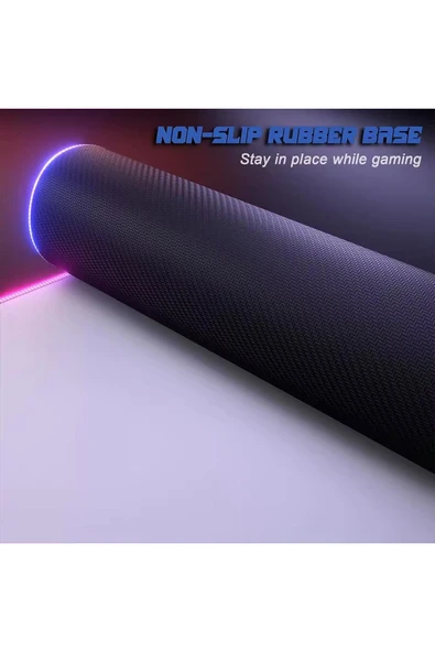 Sarftech Rgb Beyaz Speed Yüzey Mouse Pad 90x40 Cm 13 Farklı Renk Modu Su Geçirmez Oyuncu Gaming Xl Mousepad - 3