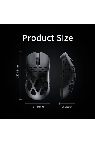 Sarftech AM-3 Max Magnezyum Alışımlı 3in1 Sensörlü 8K Dongle Gaming Oyuncu Mouse - 3