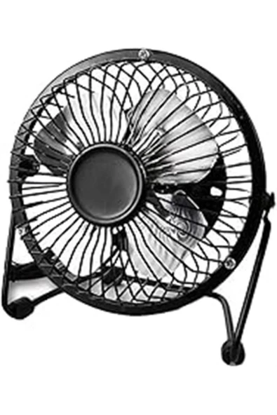 MR52 Masa Üstü Usb Fan Soğutucu Vantilatör Klima Usb Girişli Metal Serinletici Fan Mini Vantilatör