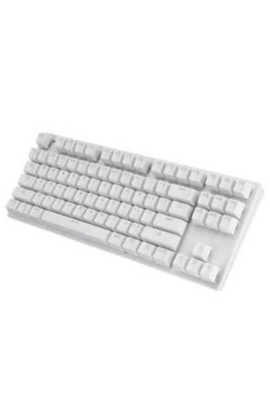 Sarftech Leaven K550 İngilizce Q Klavye Led RGB Kablolu Siyah Red Switch Mekanik Oyuncu Klavyesi - 4