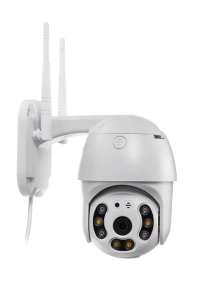 Sarftech Wi-fi Ptz Iç Ve Dış Mekan 360 Derece Çift Antenli 1080p Speed Dome Tipi Ip Akıllı Güvenlik Kamerası - Resim 6