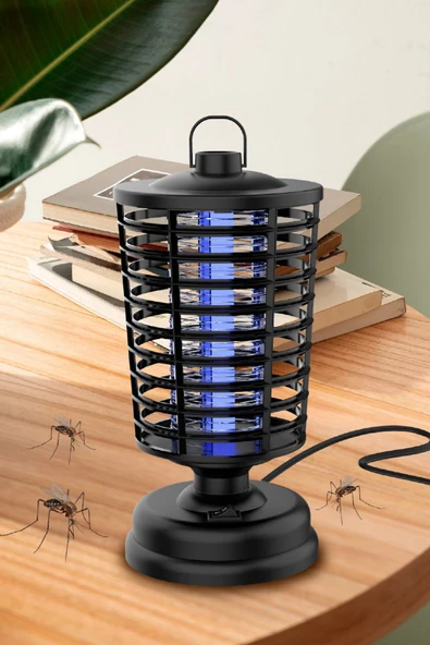Sarftech 3.6-4W Asılabilir Kamp Ev UV Işıklı Elektrikli Sivrisinek Öldürücü Sinek Öldürücü Kovucu Sineksavar