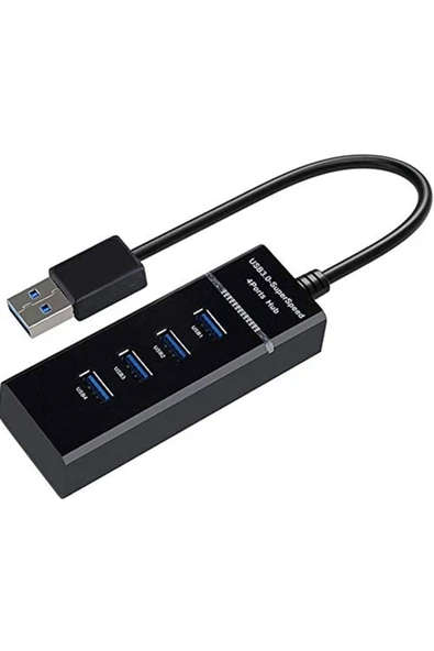 Sarftech 3.0 USB Çoğaltıcı 4 Port Yüksek Hızlı USB HUB Çoklayıcı Tüm Cihazlarla Uyumlu