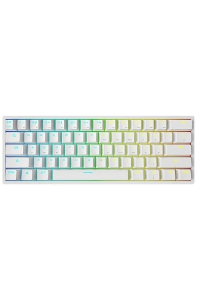 Sarftech K620 Rgb 61 Tuş Kırmızı Switch Type-c Kablolu Mekanik Klavye-hot Swap - 4