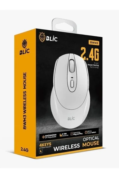 Sarftech 2.4GHz Optik 1600 Dpi Ev Ofis İş 4 Renk Kablosuz Mouse - 2