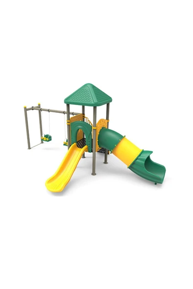 Antalya Kent ekipmanları 2+ Yaş Metal Çocuk Oyun Parkı Grubu Garfield Siyah