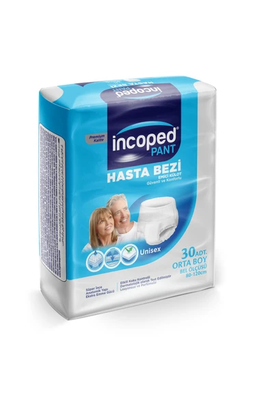 Incoped Pant Emici Külot Medium 30 Adet x 2 - 1