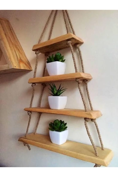 Antalya Kent ekipmanları Halatlı Ahşap Duvar Dekoru