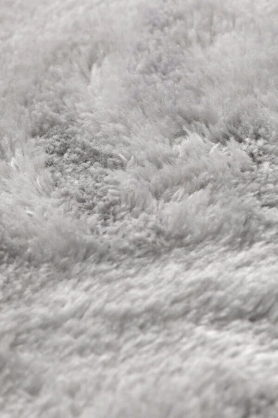 Sarar Peluş Post Paspas 70x100 - Gri - 2