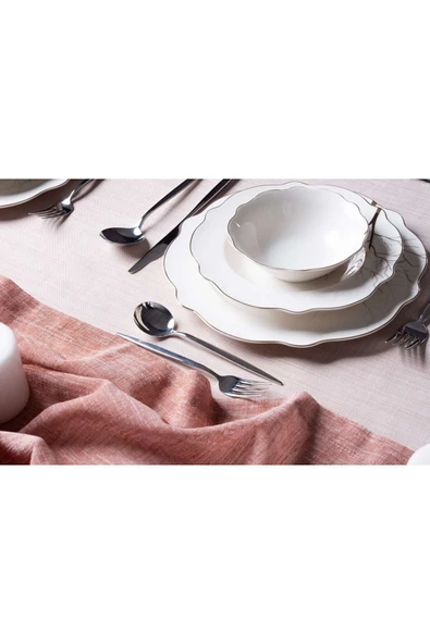 Koch Collection SİM 24 PARÇA YEMEK TAKIMI - ALTIN - 3