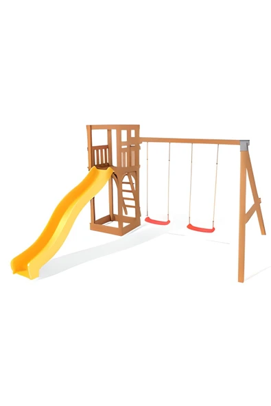 Antalya Kent ekipmanları Pratik Ahşap Çocuk Oyun Grubu