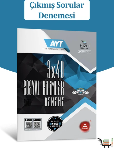 3x40 AYT Sosyal Bilimler Çıkmış Sorular Denemesi - 2