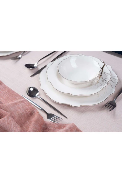 Koch Collection SİM 24 PARÇA YEMEK TAKIMI - ALTIN - 2