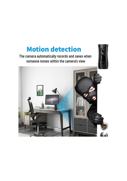 Cbtx Nemlendirici Şekli Wifi Kamera Bebek İzleme Hareket Algılama 1080p Hd Güvenlik Kamerası Siyah - 11
