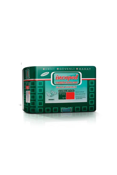Incoped Belbantlı Hasta Bezi Medium 10 Adet x 4 - 1