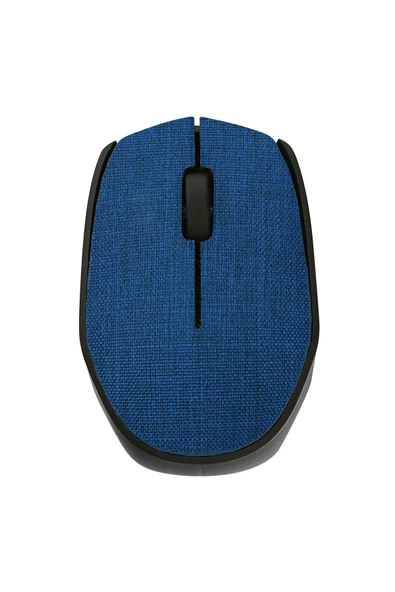 Sarftech Mavi Kablosuz Usb 2.4ghz Terletmez Kumaş Fabric Yüzey 1.200dpi Hafif Kablosuz Mouse - 2