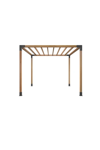 Antalya Kent ekipmanları Pratik Ahşap Pergole - 2