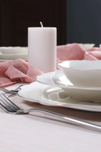 Koch Collection SİM 24 PARÇA YEMEK TAKIMI - ALTIN - 4