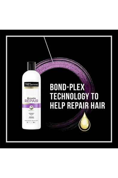 Tresemme P/c Keratin Yıpranmış Saçlar Için Onarıcı Saç Kremi 592ml - 4