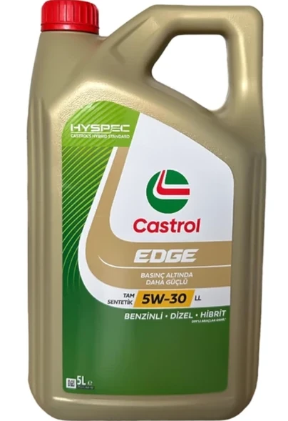 Castrol Edge 5W-30 LL 5 lt Motor Yağı - 2024