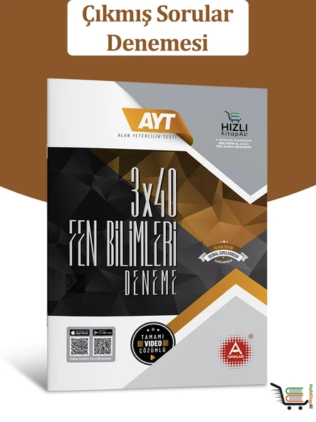 3x40 AYT Fen Bilimleri Çıkmış Sorular Denemesi - 2
