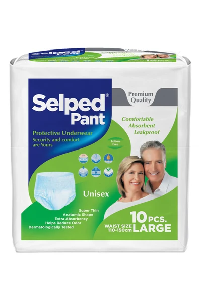 Pant Emici Külot Large 10 Adet x 4