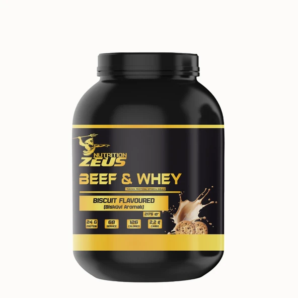 Zeus Nutrition Beef And Whey Protein 2176 Gr-Bisküvi-Aroma