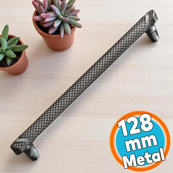 Metal 16 cm Mobilya Mutfak Çekmece Dolap Kulpu Kulbu Kulpları 160 mm Eskitme Antik Gümüş