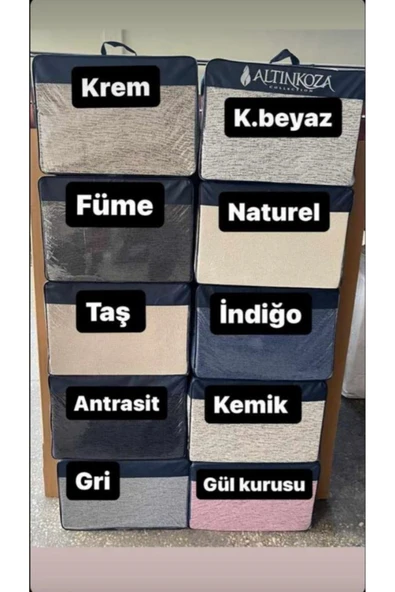 Altınkoza Strech Stil Jakarlı Koltuk Örtüsü (3 3 1 1) - Naturel - 2