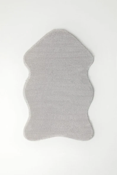 Sarar Peluş Post Paspas 70x100 - Gri