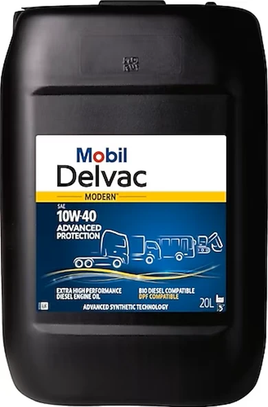 Mobil Delvac Modern Super Defence 10W-40 20 lt Motor Yağı