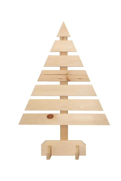 Antalya Kent ekipmanları Ahşap Noel Ağacı Balıksırtı - 2