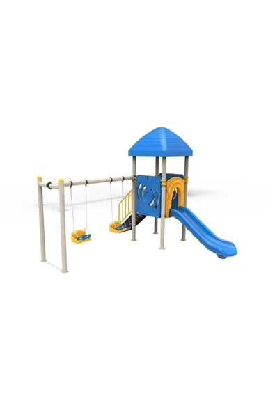 Antalya Kent ekipmanları Metal Çocuk Parkı Bahçe Kaydırak