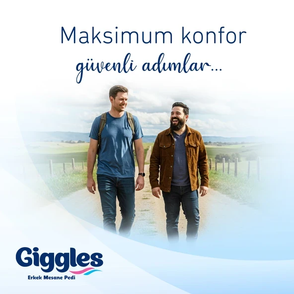 Giggles Erkek(Men) Mesane Pedi (Bladder Pad) 120 Adet - 2