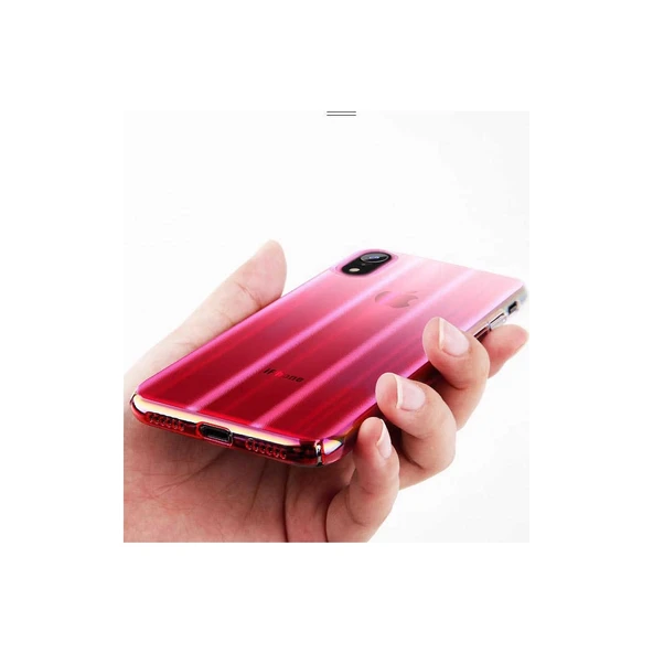 Baseus Apple iPhone XR 6.1 Kılıf Baseus Aurora Telefon Kılıfı - Resim 3