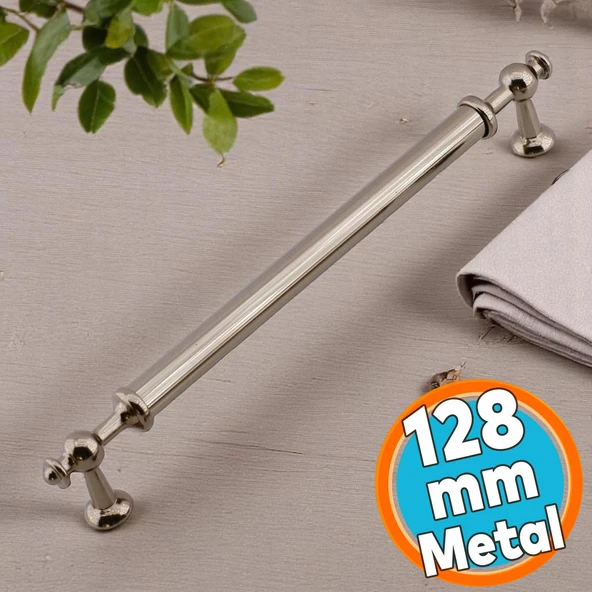 Mobilya Çekmece Mutfak Dolabı Dolap Kulpları Kulbu Kulpu Bronz Metal Kulp 128 mm- 12.8 cm ürün görseli