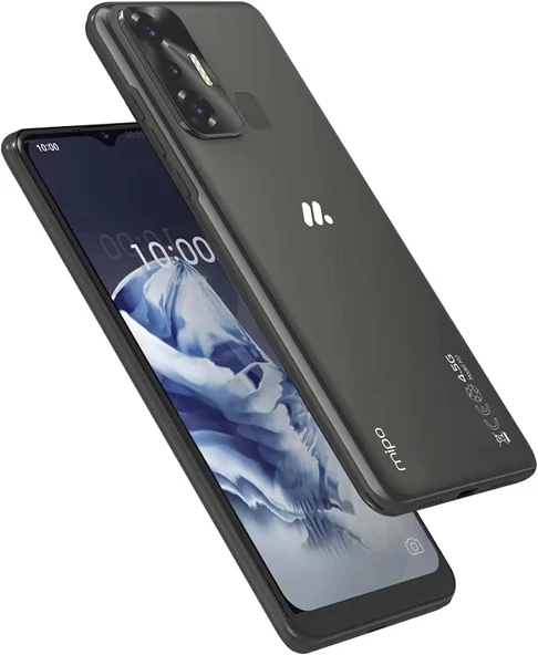 Mipo M17 128 GB Akıllı Cep Telefonu Antrasit - Resim 2