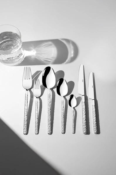 Nehir Lyon Sade 12 Kişilik 84 Parça Kutulu Çatal Kaşık Bıçak Tk. ürün görseli 1