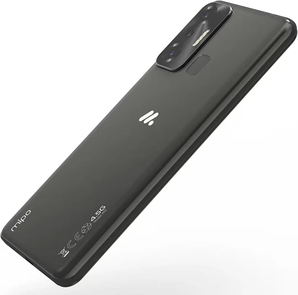 Mipo M17 128 GB Akıllı Cep Telefonu Antrasit - Resim 4