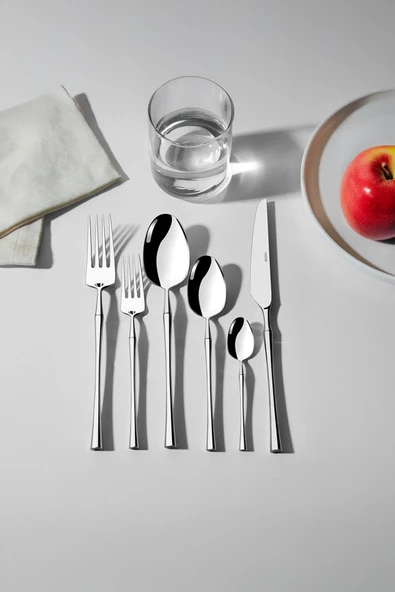 Nehir Marbella Sade 12 Kişilik 72 Parça Kutulu Çatal Kaşık Bıçak Tk. ürün görseli 1