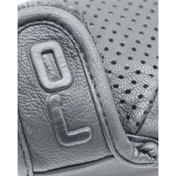 OJ FRESH SİYAH YARIM PARMAKSIZ MOTOSİKLET ELDİVENİ L - Resim 4