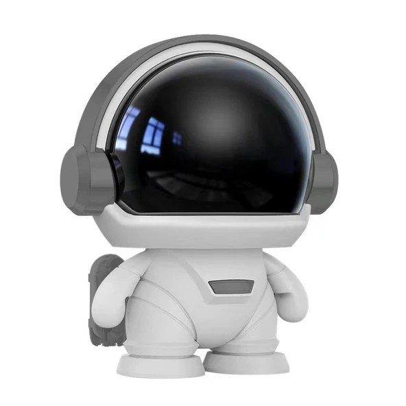 Astronot Lamba Bluetooth Hoparlör AD-0400 - Beyaz - 4