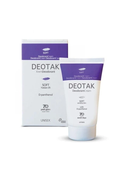 Hassas Ciltler Için Soft Krem Deodorant 35 ml